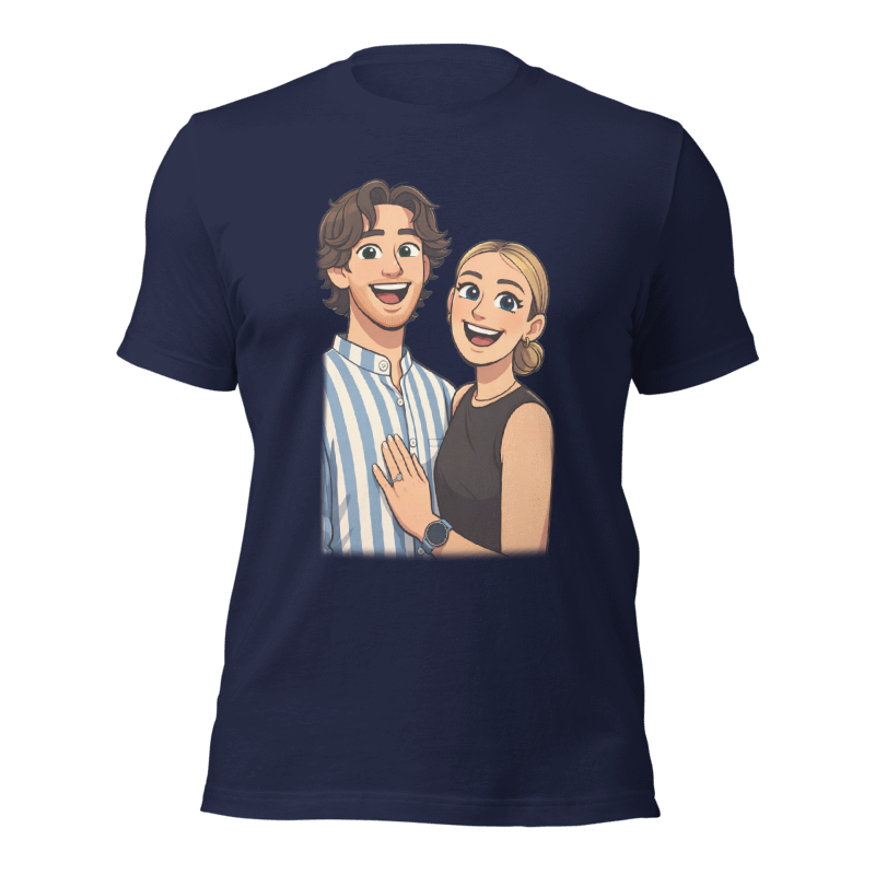 Unisex Voksen T-shirt